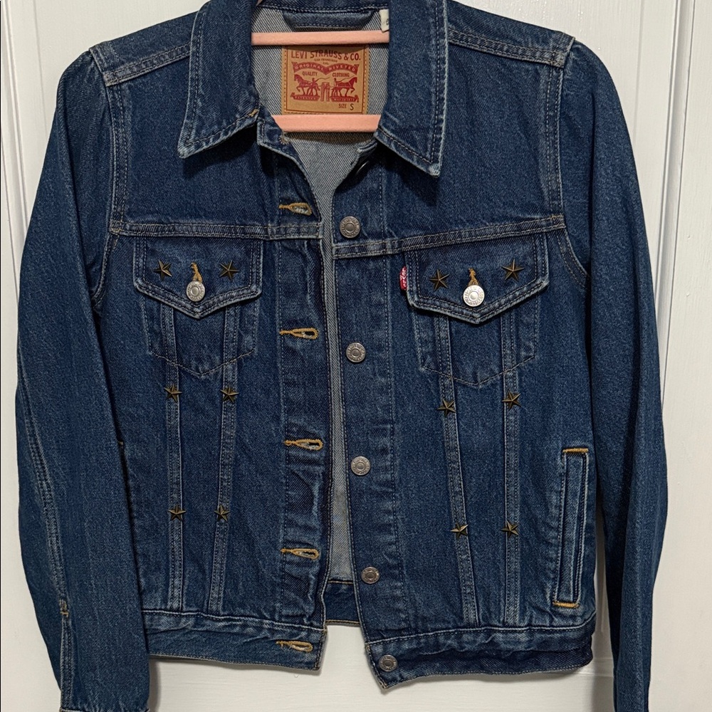 Levi's Women's Dark Blue Jean Jacket